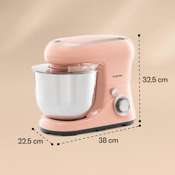 Klarstein Bella Pico 2G, kuchynský robot, 1300 W, 1,7 HP, 6 stupňov, 5 litrov - Image 3