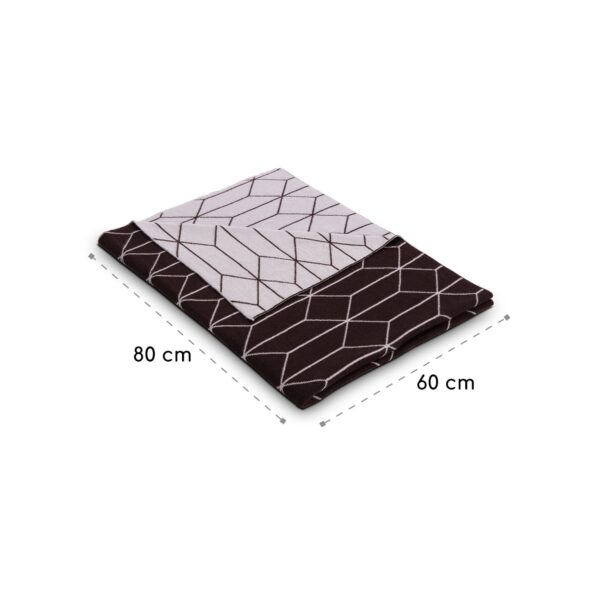 Brunolie Deka pre psa, prikrývka pre psa, 80 × 60 cm, polyesterový plyš, možnosť prania - Image 3