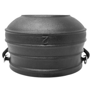 Klarstein Beefalo, liatinový hrniec, potjie, veľkosť M, liatina, okrúhly, pokrievka, 6 l