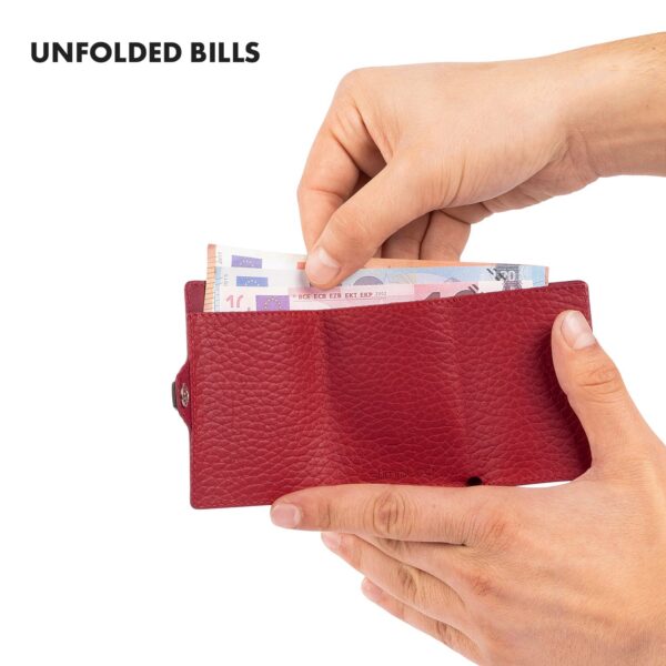Slimpuro ZNAP Slim Wallet, 12 kariet, priehradka na mince, 8,9 x 1,8 x 6,3 cm (Š x V x H), ochrana RFID