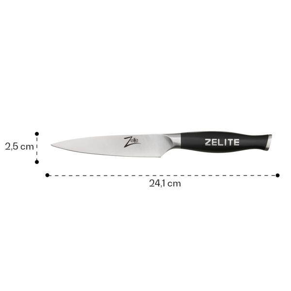 Zelite Infinity by Klarstein Comfort Pro, 5" univerzálny nôž, 56 HRC, nehrdzavejúca oceľ - Image 2