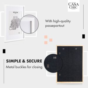 Casa Chic Kenton, rám na obrázky, obdĺžnikový, DIN A1, pasparta, plexisklo