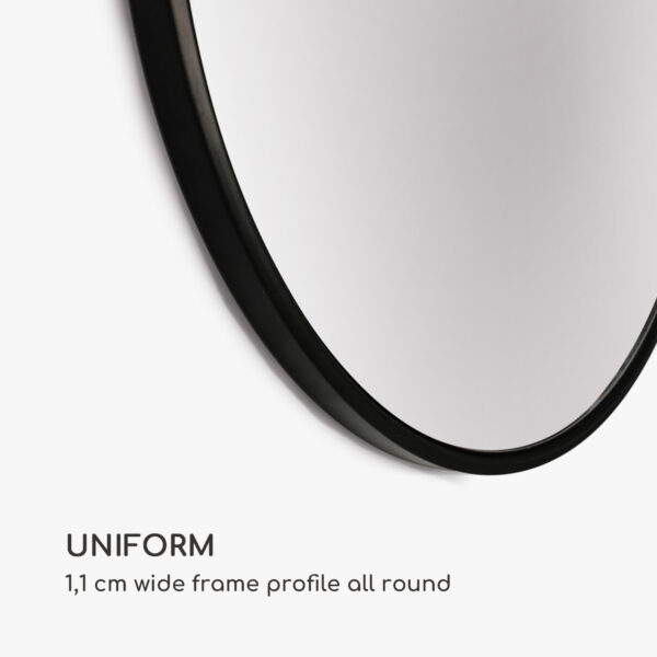 Casa Chic Fournier, nástenné zrkadlo s kovovým rámom, okrúhle, Ø 40 cm - Image 2