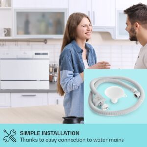 Klarstein Amazonia 6 Smart, umývačka riadu, 1380 W, ovládanie aplikáciou, voľne stojaca