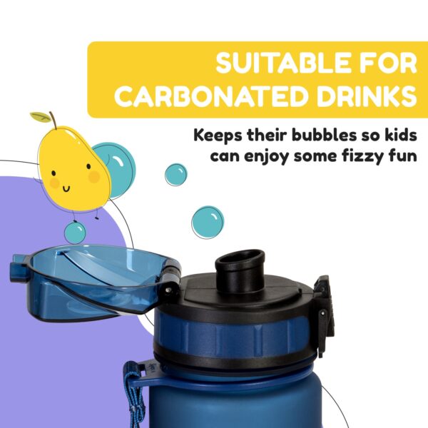 Klarstein Wakaba, fľaša na pitie, 400 ml, Tritan, BPA-free - Image 2