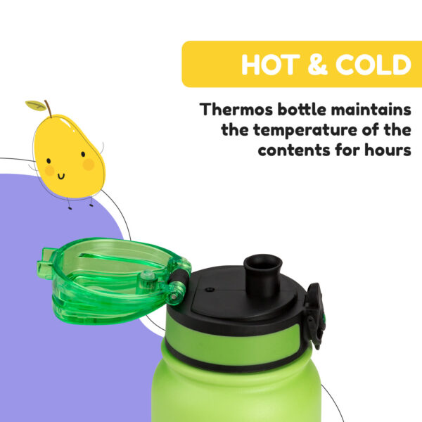 Klarstein Wakaba termoska 550 ml z nehrdzavejúcej ocele Tritan BPA-Free - Image 2