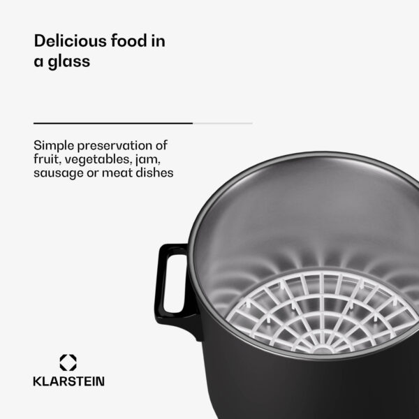 Klarstein Biggie Digital, závarací hrniec, 27 l, 2000 W, nehrdzavejúca oceľ - Image 2