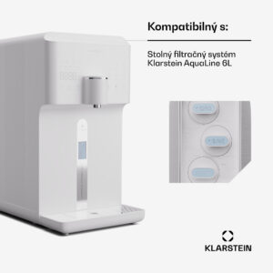 Klarstein AquaFina PAC, filtračný systém 2 v 1, úprava vody, sediment a filter s aktívnym uhlím