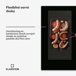 Klarstein Delicatessa 90 Full Flex vstavaná indukčná varná doska 6 zón 10 500 W sebestačná