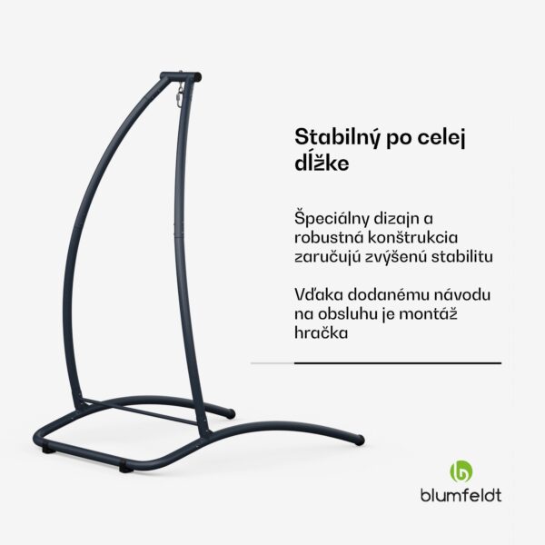 Blumfeldt SwayStation Arch rám hojdacej siete, odolný proti korózii, odolný proti poveternostným vplyvom, vnútorný/ vonkajší priestor, do 100 Kg