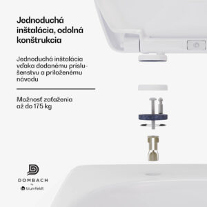 Blumfeldt Lil'Loo odnímateľné detské záchodové sedadlo, antibakteriálne, soft-close, do 175 kg