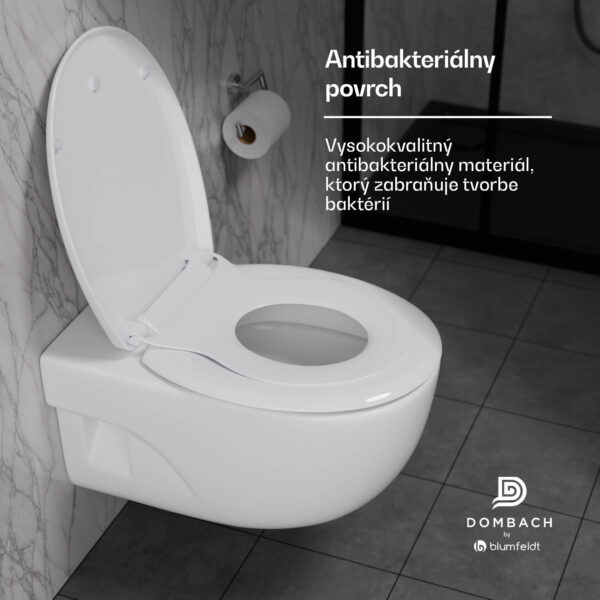 Blumfeldt Lil'Loo odnímateľné detské záchodové sedadlo, antibakteriálne, soft-close, do 175 kg - Image 3