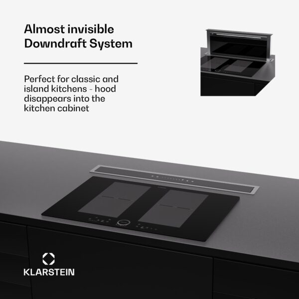 Klarstein Royal Flush Eco 75 digestor 75 cm 650 m³/h EEK A++ vrátane filtrov s aktívnym uhlím