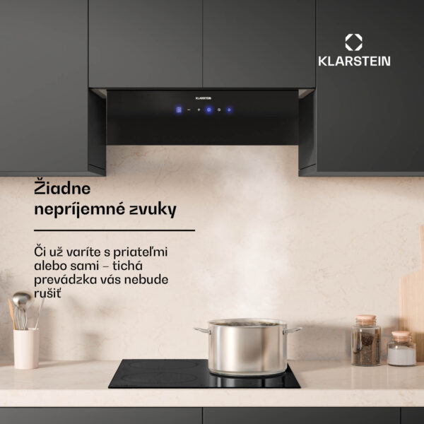 Klarstein Ventimate digestor, dotykové ovládanie, odsávanie/recirkulácia, EEK A+, 3 úrovne, LED, tichý - Image 2