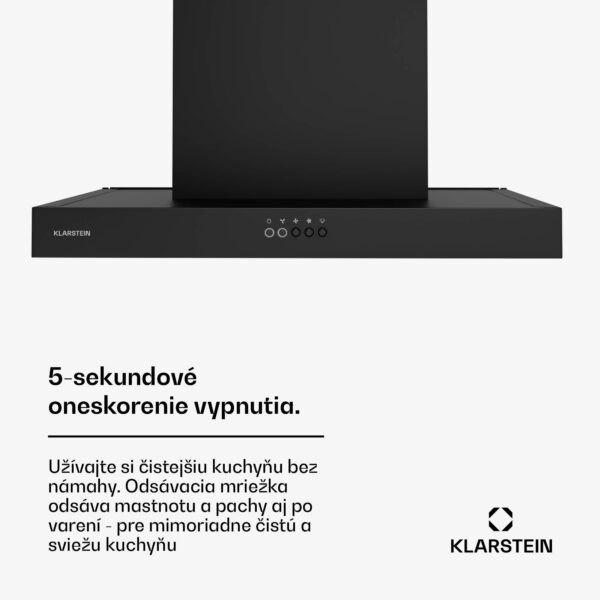 Klarstein AeroClean digestor, 649,9 m³/h, 4 úrovne, EEK A++, odsávanie/recirkulácia vzduchu - Image 3