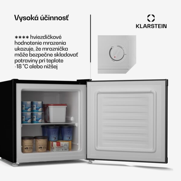 Klarstein Irene Retro chladnička a mraznička, 31 litrov, mraznička a chladnička v jednom, úsporná
