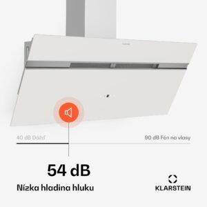 Klarstein Alina digestor | 90 cm | Smart | 615 m³/h | Tichý | EEK A