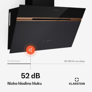 Klarstein Alina digestor | 60 cm | 680 m³/h | Tichý | EEK A++