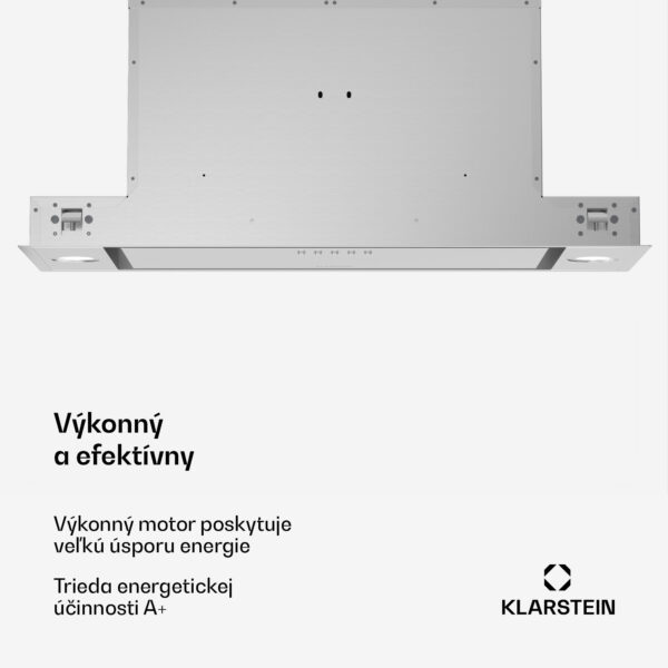 Klarstein TurboMax odsávač pár, 380 m³/h, Účinnosť A+, Dvojitá prevádzka, 3 úrovne, LED