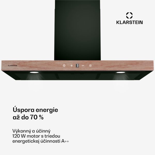 Klarstein ZenFusion T digestor, 881,6 m³/h, A++, 210 W DC, 47 dB, odsávanie/recirkulácia