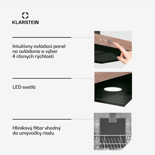 Klarstein ZenFusion T digestor, 881,6 m³/h, A++, 210 W DC, 47 dB, odsávanie/recirkulácia - Image 3