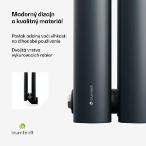 Blumfeldt Tallheo radiátor 60x30 360W