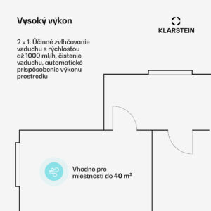 Klarstein AireLux Smart, čistička a zvlhčovač vzduchu 2v1, CADR 400 m³/h, sivá