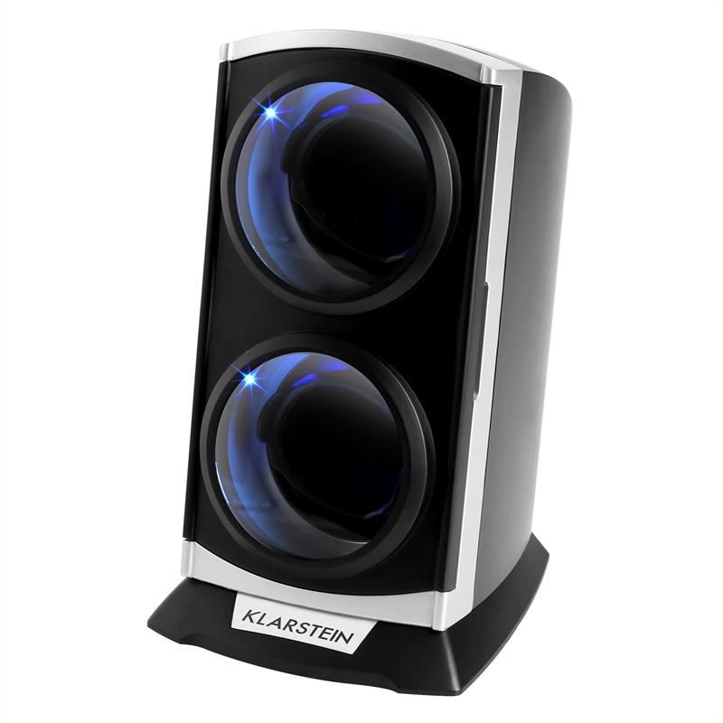 Klarstein St. Gallen Premium, naťahovač na hodinky, 2 hodiniek, 4 rýchlosti, čierny - Image 3