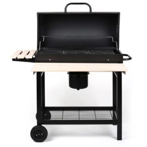 OneConcept Beef Butler, gril na drevené uhlie, udiareň