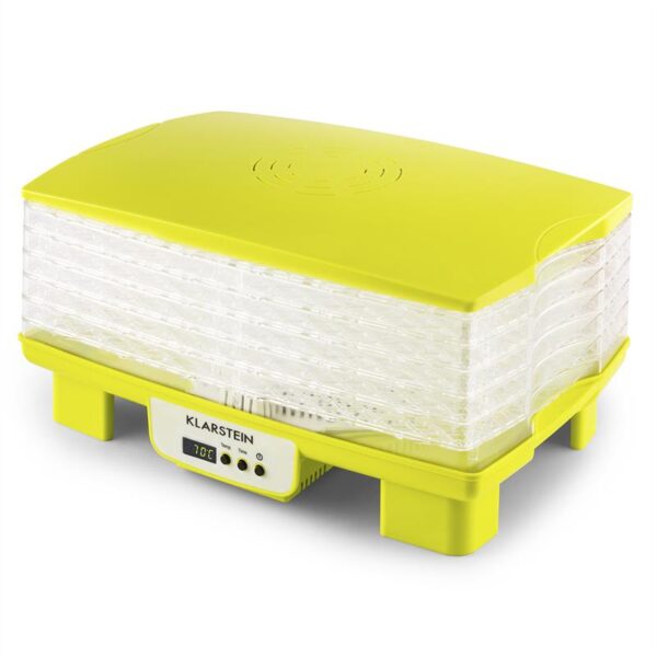 Klarstein Bananarama, sušička ovocia, 550 W, 6 poschodí, zelená - Image 3