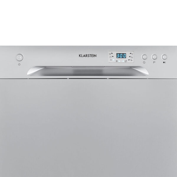 Klarstein Amazonia 6, umývačka riadu, 1300 W, na 6 súprav riadu, energet. trieda F, 49 dB, tlačidlové ovládanie - Image 3