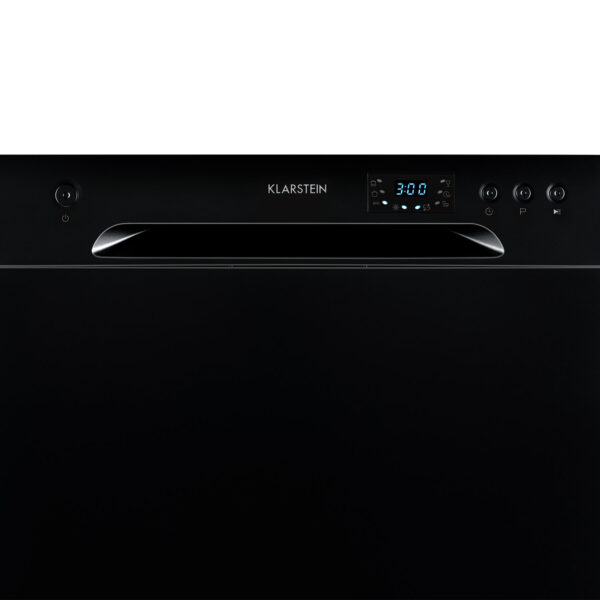 Klarstein Amazonia 6, umývačka riadu, 1300 W, na 6 súprav riadu, energet. trieda F, 49 dB, tlačidlové ovládanie - Image 3