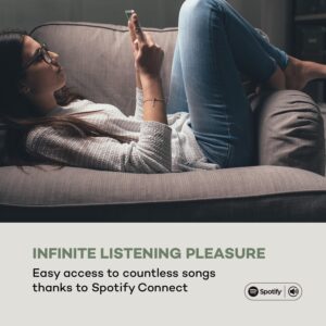 Auna iTuner CD, HiFi receiver, internetové/DAB+/FM rádio, CD prehrávač, WiFi, čierny
