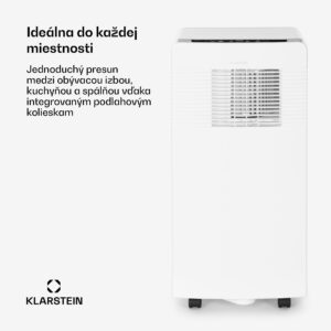 Klarstein Iceblock Ecosmart 7, mobilná klimatizácia 3 v 1, 7 000 BTU, ovládanie cez aplikáciu, biela
