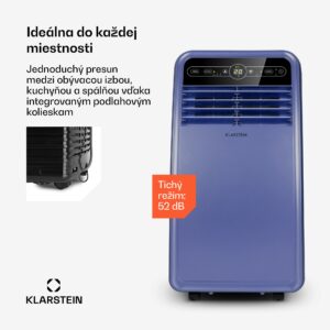 Klarstein Metrobreeze New York Smart 7k, mobilná klimatizácia, 7000 BTU/2,1 kW, A, diaľkový ovládač