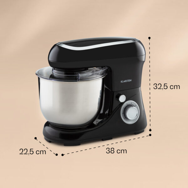 Klarstein Bella Pico 2G, kuchynský robot, 1300 W, 1,7 PS, 6 stupňov, 5 l - Image 3