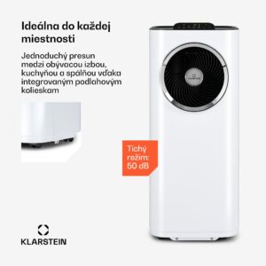 Klarstein Kraftwerk Eco Smart 11, mobilná klimatizácia 3 v 1, 11 500 BTU, diaľkové ovládanie, ovládanie pomocou aplikácie