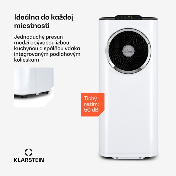 Klarstein Kraftwerk Eco Smart 11, mobilná klimatizácia 3 v 1, 11 500 BTU, diaľkové ovládanie, ovládanie pomocou aplikácie