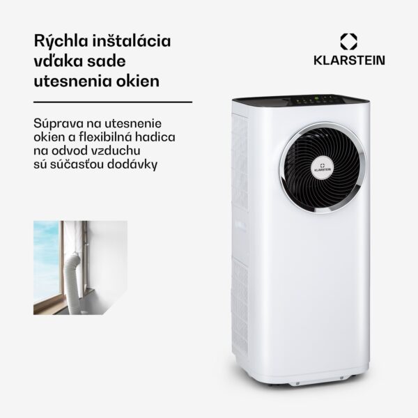 Klarstein Kraftwerk Eco Smart 11, mobilná klimatizácia 3 v 1, 11 500 BTU, diaľkové ovládanie, ovládanie pomocou aplikácie - Image 2