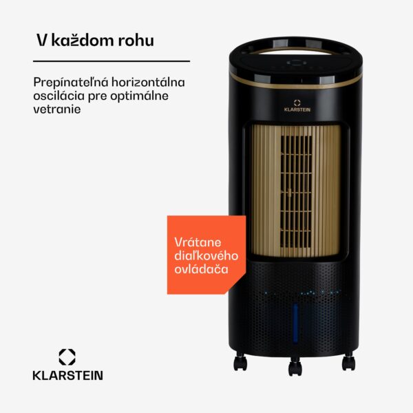 Klarstein IceWind Plus Smart, 4 v 1 ochladzovač vzduchu, ventilátor, zvlhčovač, čistička vzduchu, ovládanie aplikáciou - Image 2