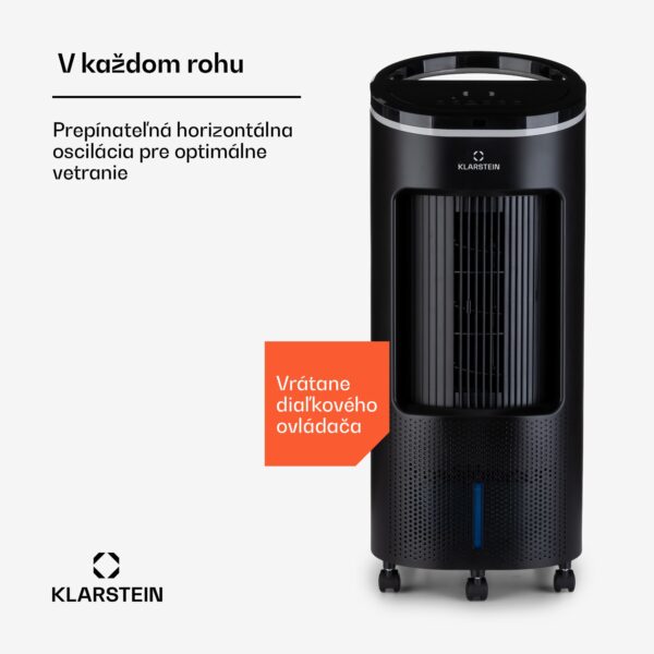 Klarstein IceWind Plus Smart, 4 v 1 ochladzovač vzduchu, ventilátor, zvlhčovač, čistička vzduchu, ovládanie aplikáciou - Image 2