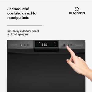 Klarstein Havasia UV 8 Neo, stolná umývačka riadu, 1380 W, UV-svetlo, voľne stojaca/na zabudovanie