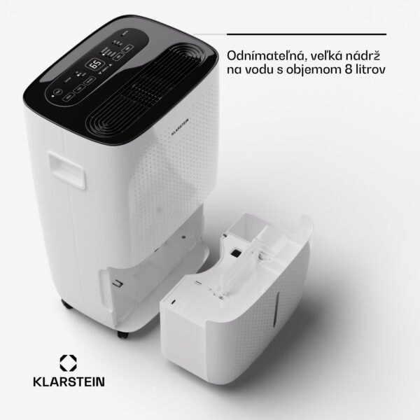 Klarstein DryFy Pro Connect Smart, Odvlhčovač vzduchu, WiFi, Kompresný, 60l/24h, 45-65m² - Image 2