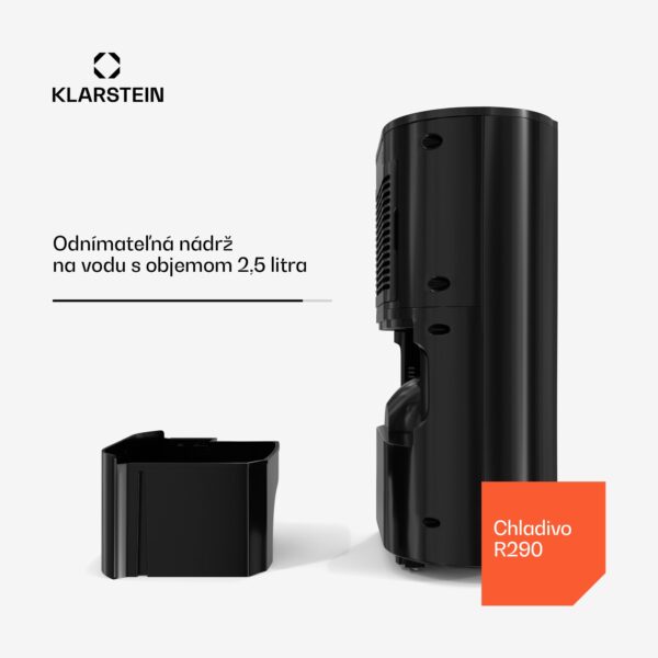 Klarstein DryFy ProConnect 16L odvlhčovač vzduchu, 16 l/deň, 24 m², WiFi, Aplikácia, LED indikátor, 24-hodinový časovač - Image 2