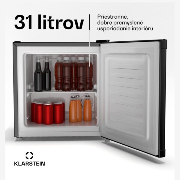 Klarstein Irene chladnička a mraznička, kompaktná, mraznička a chladnička v jednom, úsporná - Image 3