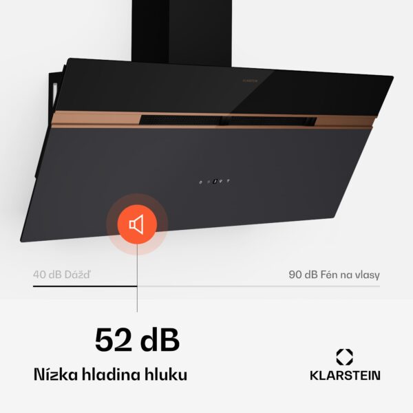 Klarstein Alina digestor | 90 cm | 690 m³/h | Tichý | EEK A++