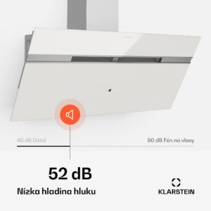 Klarstein Alina digestor | 90 cm | 690 m³/h | Tichý | EEK A++