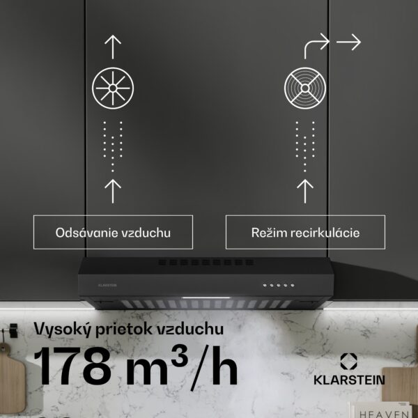 Klarstein SlimVent 60 Black digestor