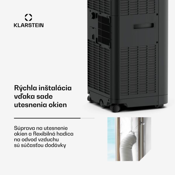 Klarstein Breeze Box 9K Smart PAC klimatizácia, Režim 3 v 1, Inteligentné ovládanie, do 32 m², 24h časovač, mobilná - Image 2