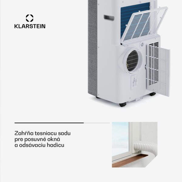 Klarstein AireLux prenosná klimatizácia, 14 000 BTU, Inteligentné ovládanie, Moderná - Image 3